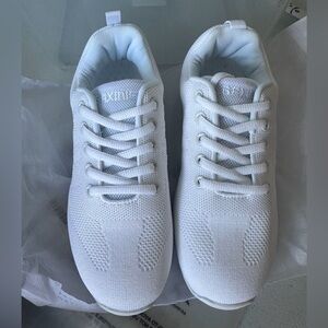 Baxinier white cheer shoes